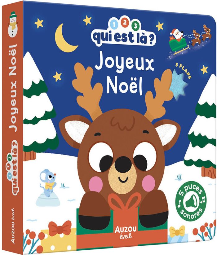 Couverture du livre « Joyeux Noël ! » de Vanessa Vautier, librairie Les Contes Infusés à Corte