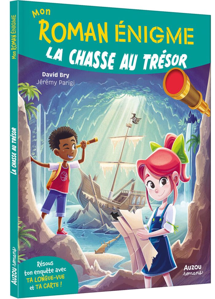 Couverture du livre « La chasse au trésor » de David Bry, librairie Les Contes Infusés à Corte