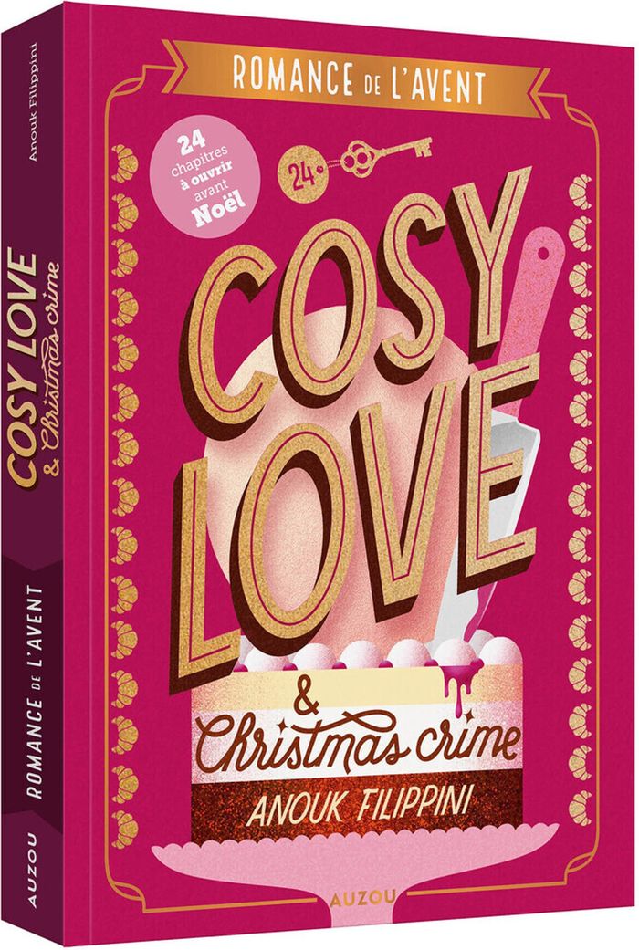 Couverture du livre « Cosy love & Christmas crime », librairie Les Contes Infusés à Corte