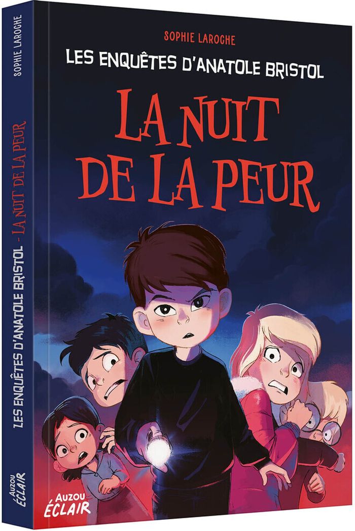 Couverture du livre « La nuit de la peur » de Sophie Laroche, librairie Les Contes Infusés à Corte
