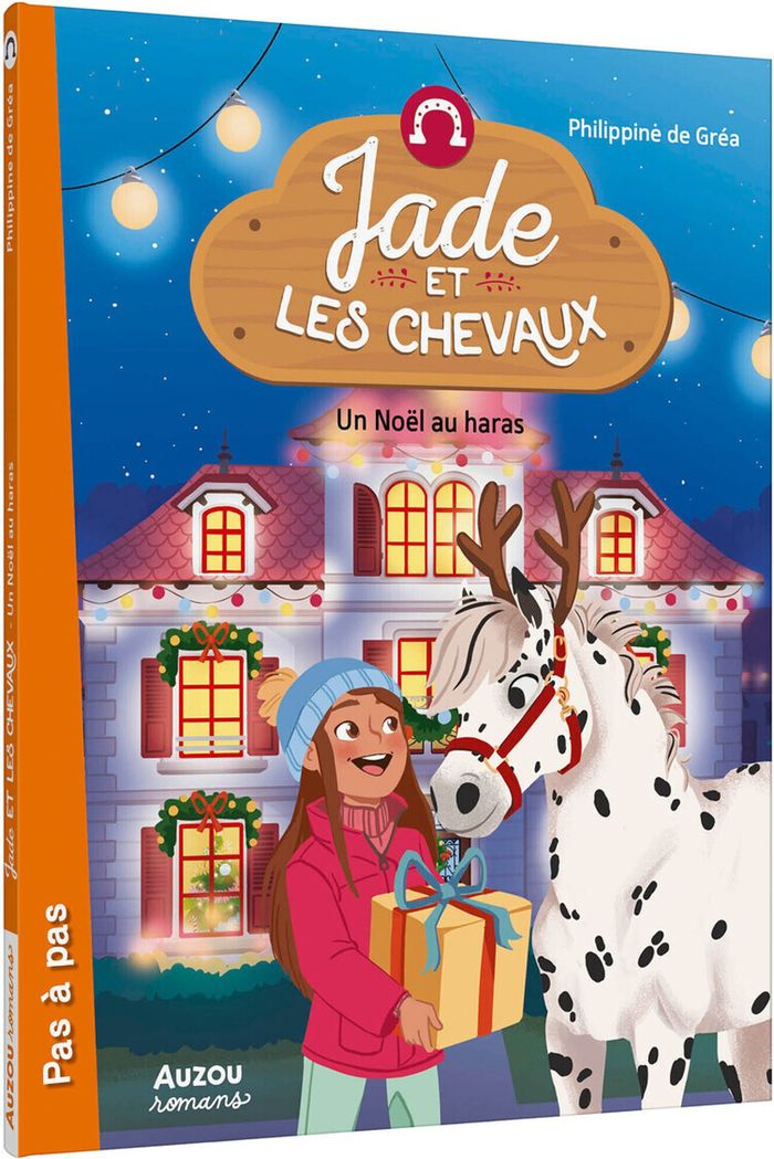 Couverture du livre « JADE ET LES CHEVAUX - TOME 06 UN NOEL AU HARAS - VOL06 », librairie Les Contes Infusés à Corte