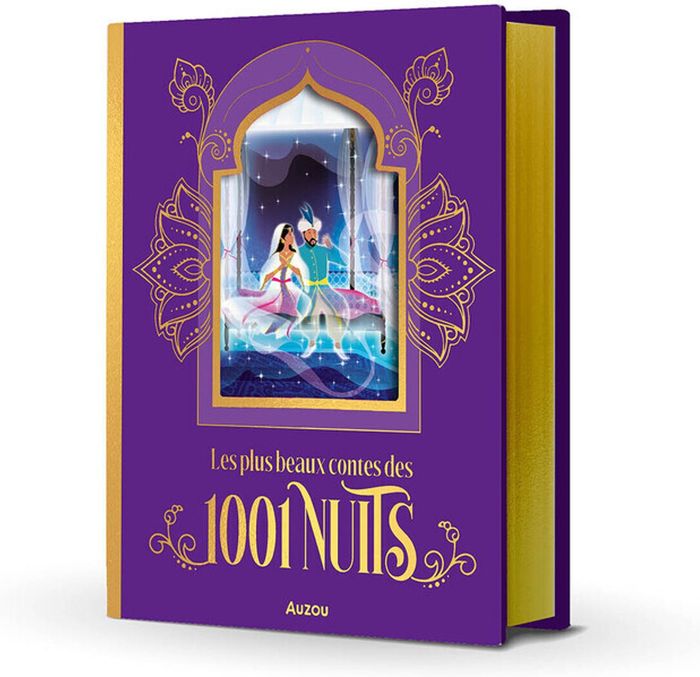 Couverture du livre « LES PLUS BEAUX CONTES DE 1001 NUITS », librairie Les Contes Infusés à Corte