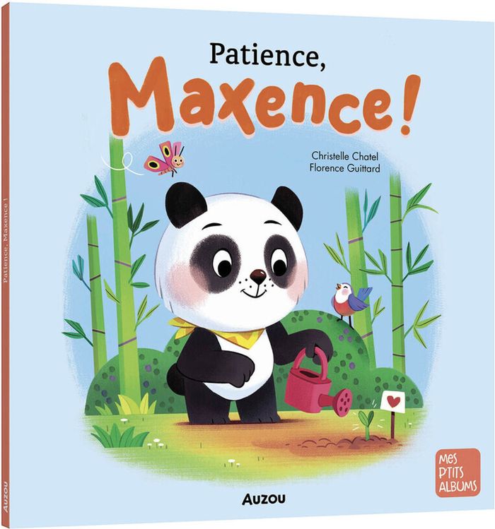 Couverture du livre « Patience, maxence ! » de Christelle Chatel, librairie Les Contes Infusés à Corte