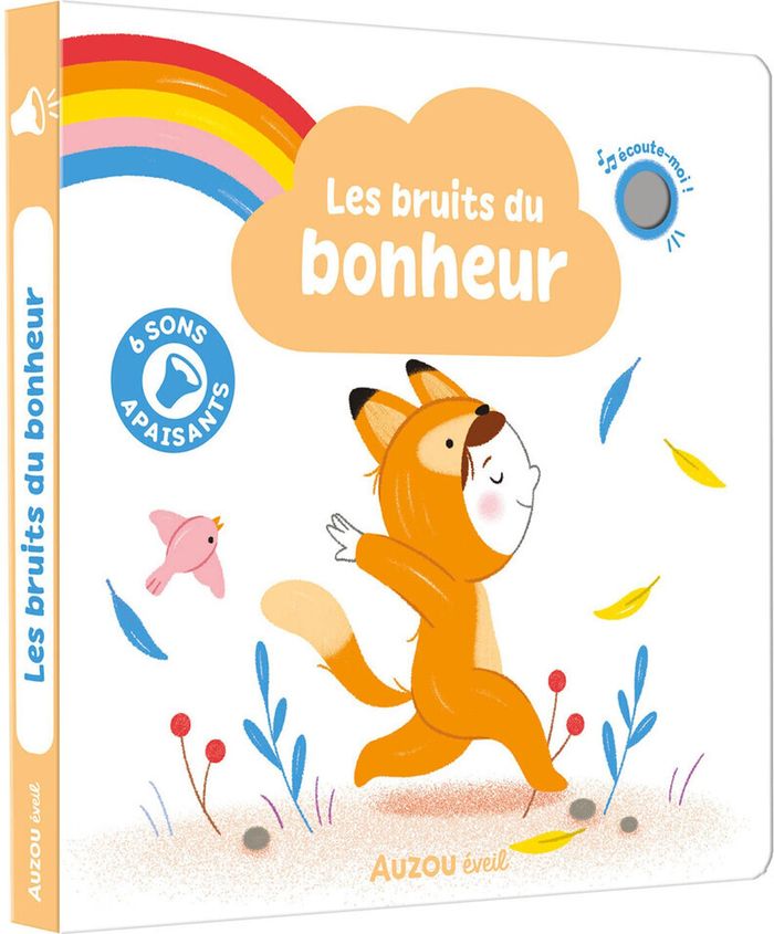 Couverture du livre « Les bruits du bonheur » de Johan Pegot, librairie Les Contes Infusés à Corte