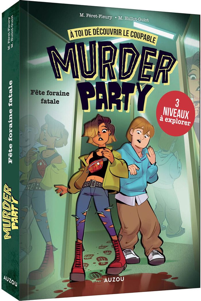 Couverture du livre « MURDER PARTY - FETE FORAINE FATALE », librairie Les Contes Infusés à Corte