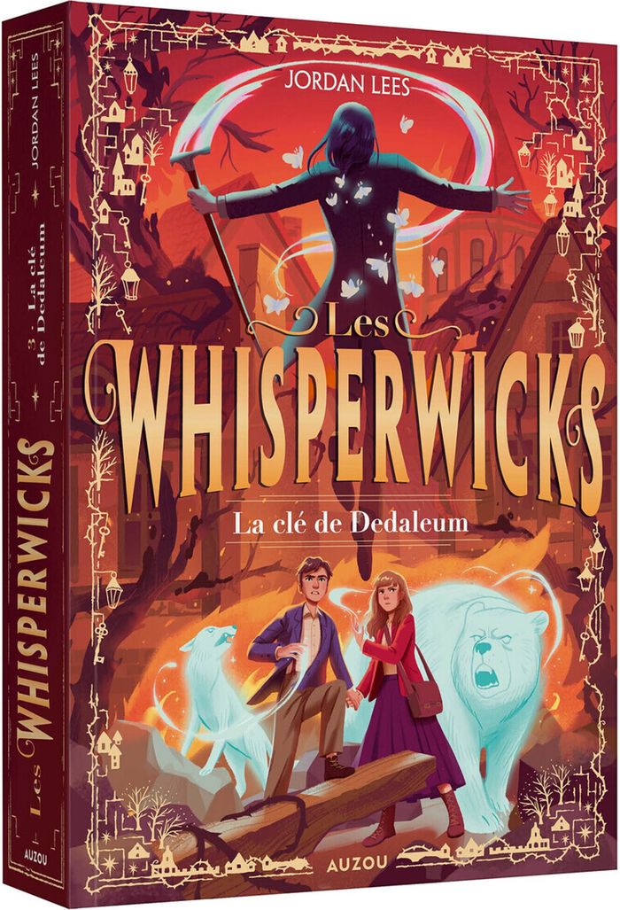 Couverture du livre « LES WHISPERWICKS - TOME 3 LA CLE DE DEDALEUM - VOL03 », librairie Les Contes Infusés à Corte