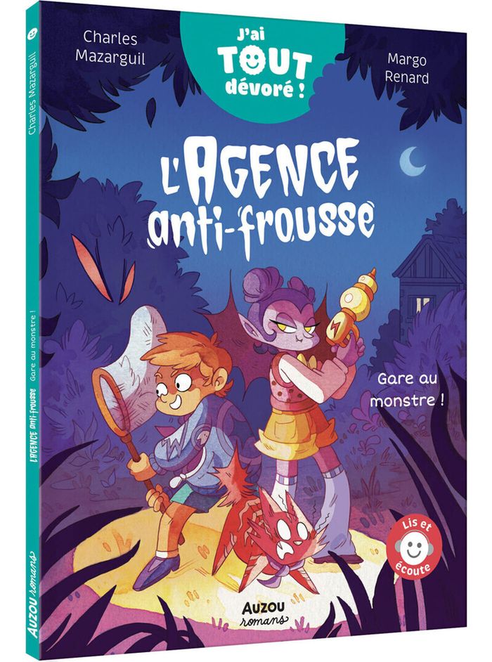 Couverture du livre « Gare au monstre! » de Charles Mazarguil, librairie Les Contes Infusés à Corte