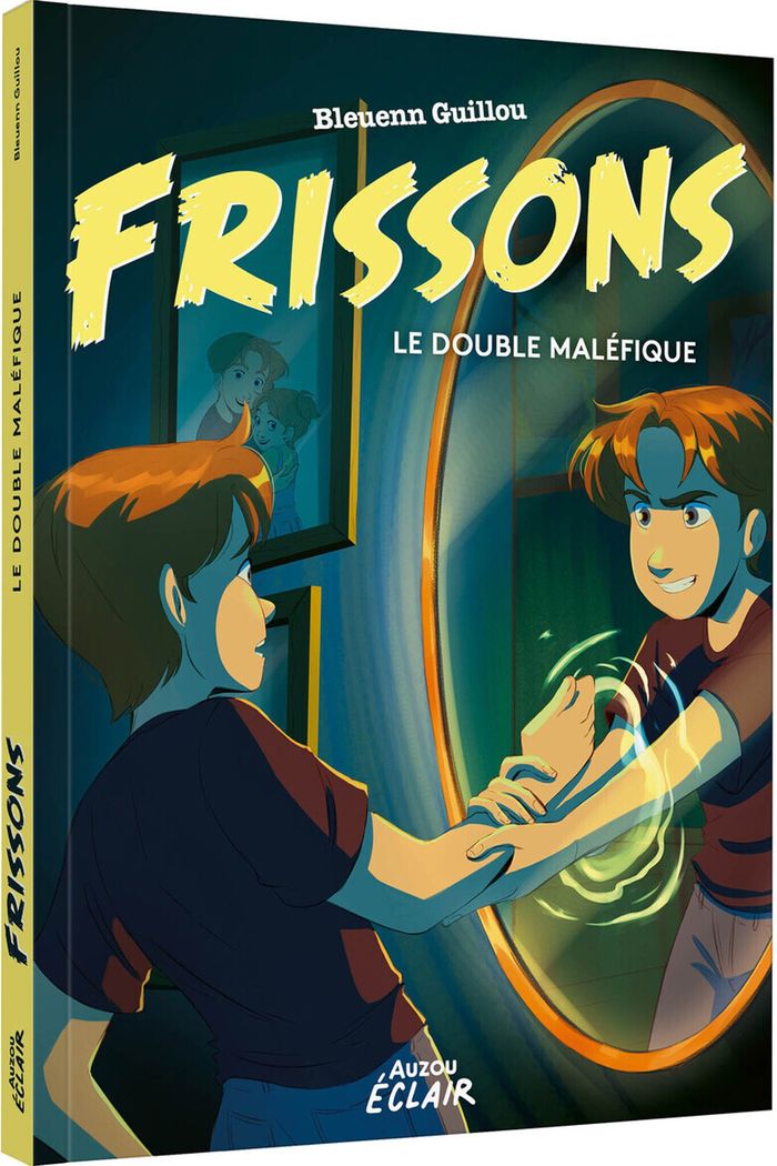 Couverture du livre « Frissons : le double maléfique », librairie Les Contes Infusés à Corte