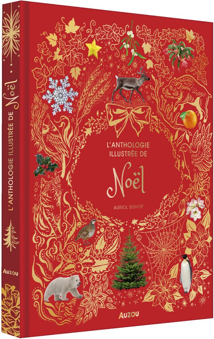 Couverture du livre « L'ANTHOLOGIE ILLUSTREE DE NOEL », librairie Les Contes Infusés à Corte