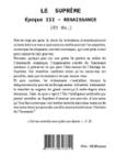 Quatrième de couverture de « Le suprême »