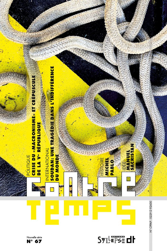 Couverture du livre « CONTRETEMPS N 67 - ILLUSTRATIONS, NOIR ET BLANC » de Francis Sitel, librairie Les Contes Infusés à Corte