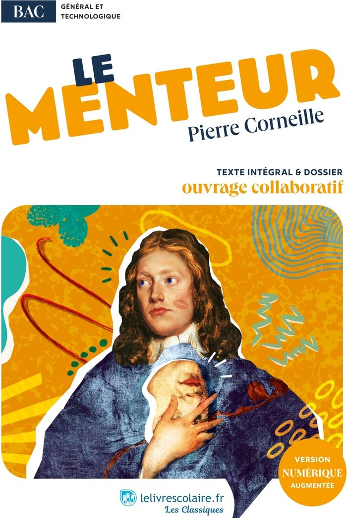 Couverture du livre « Le menteur » de Pierre Corneille, librairie Les Contes Infusés à Corte