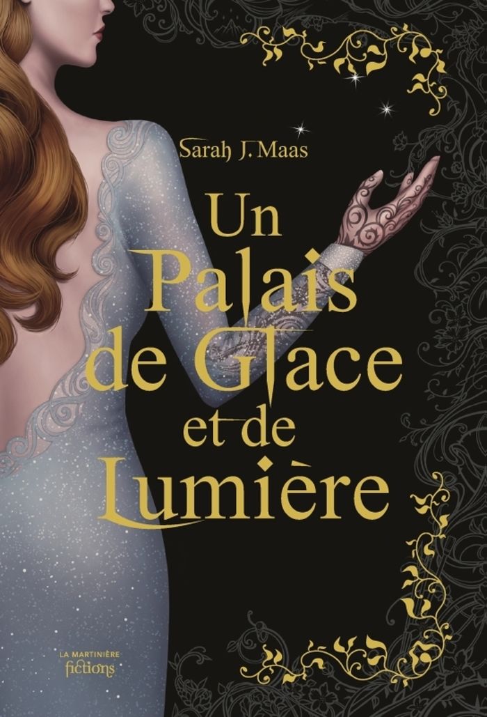 Couverture du livre « UN PALAIS D'EPINES ET DE ROSES T4 - COLLECTOR - UN PALAIS DE GLACE ET DE LUMIERE (ACOTAR) - NOUVELLE », librairie Les Contes Infusés à Corte