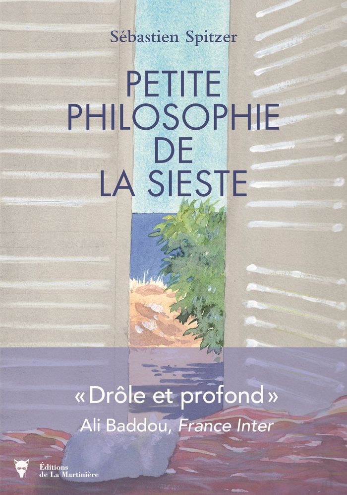 Couverture du livre « Petite philosophie de la sieste », librairie Les Contes Infusés à Corte