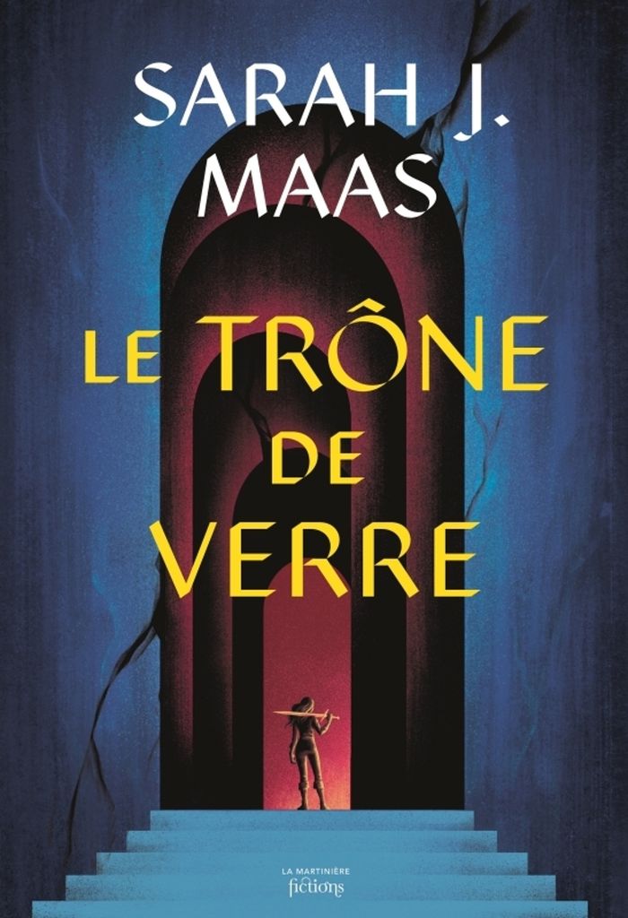 Couverture du livre « Le trône de verre » de Sarah J. Maas, librairie Les Contes Infusés à Corte