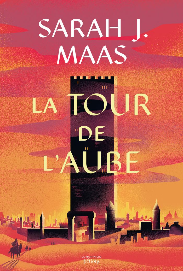 Couverture du livre « La tour de l'aube » de Sarah J. Maas, librairie Les Contes Infusés à Corte