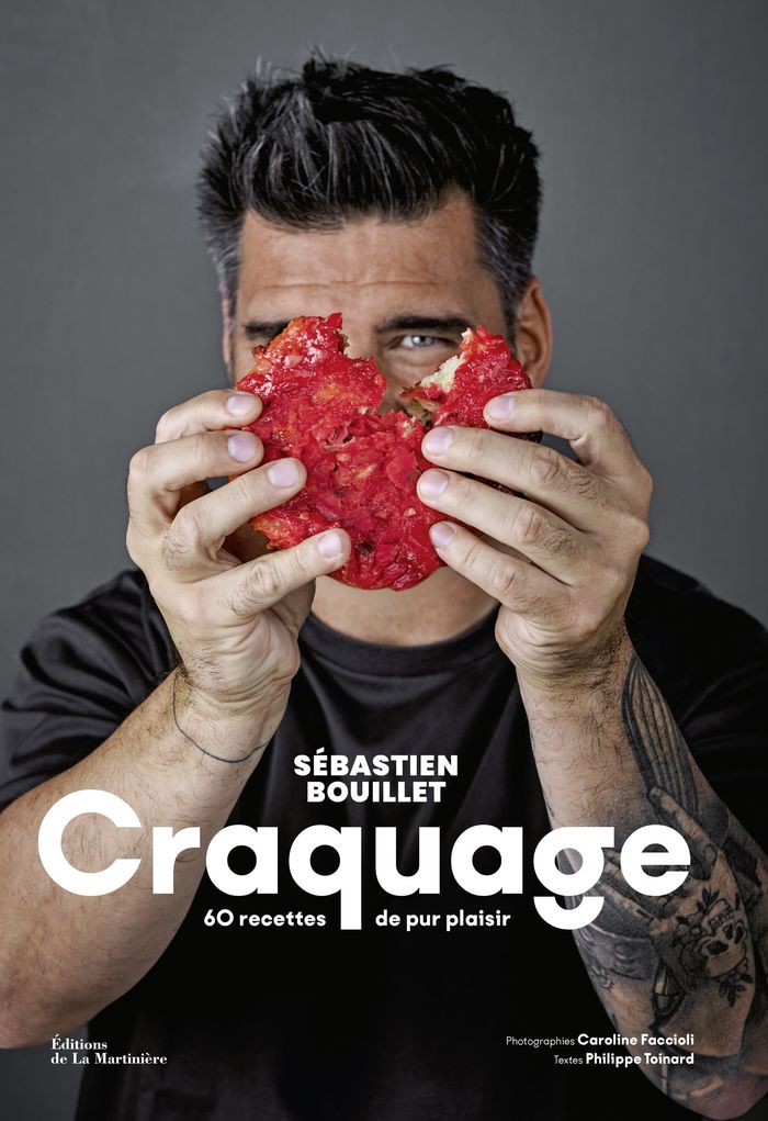 Couverture du livre « Craquage : 60 recettes de pur plaisir » de Sébastien Bouillet, librairie Les Contes Infusés à Corte