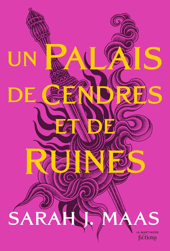 Couverture : ACOTAR T3 - UN PALAIS DE CENDRES ET DE RUINES - NOUVELLE EDITION
