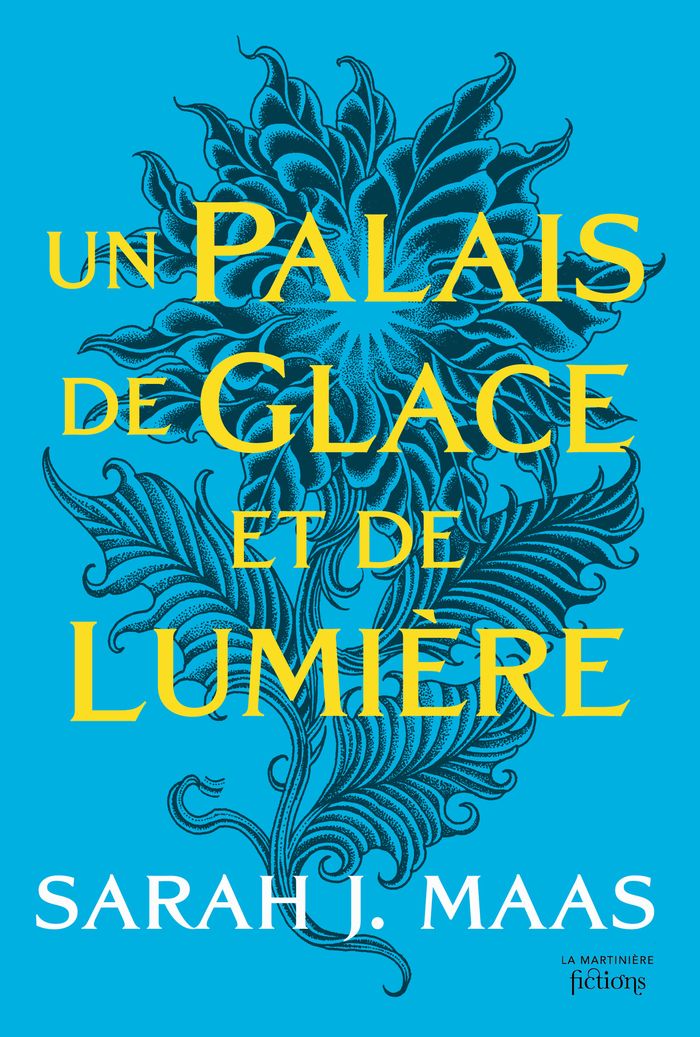 Couverture : ACOTAR T4 - UN PALAIS DE GLACE ET DE LUMIERE - NOUVELLE EDITION