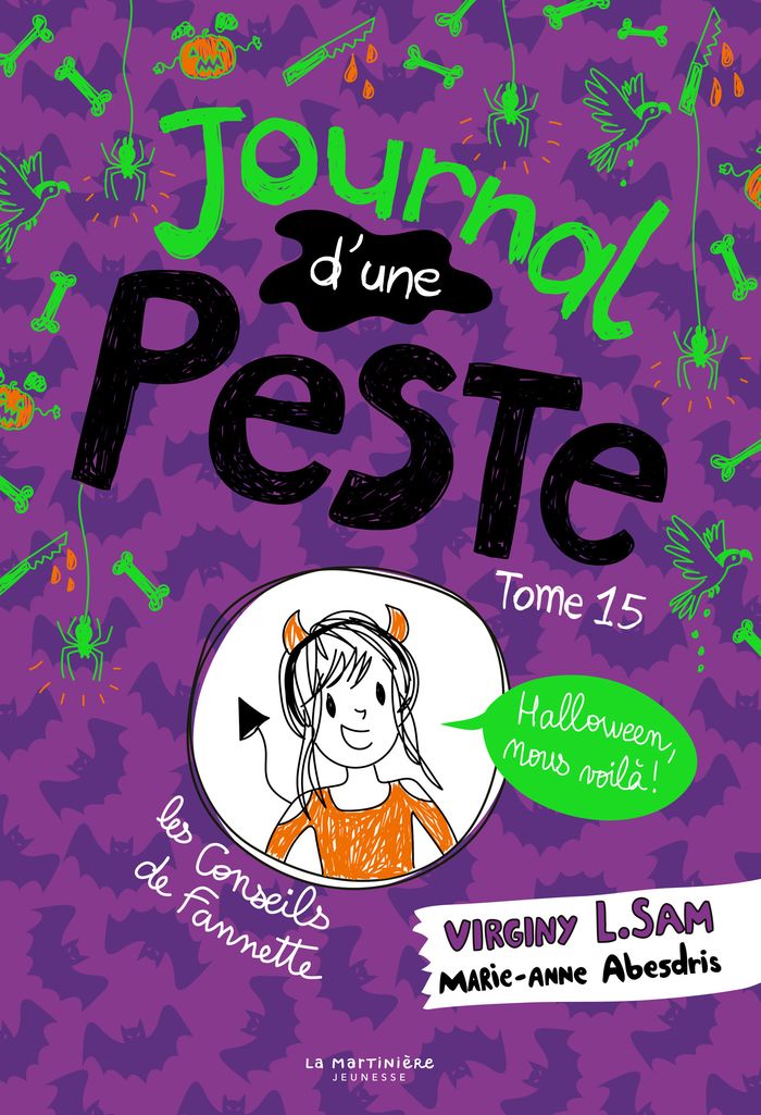 Couverture du livre « JOURNAL D'UNE PESTE, TOME 15 - HALLOWEEN, NOUS VOILA ! », librairie Les Contes Infusés à Corte