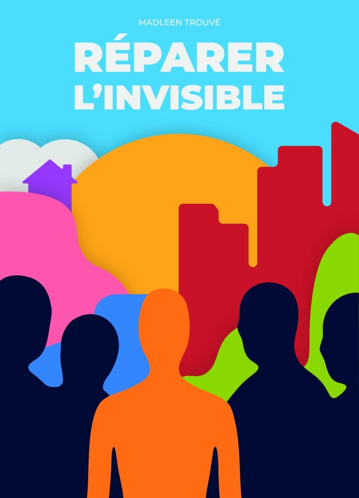 Couverture du livre « Réparer l'invisible », librairie Les Contes Infusés à Corte