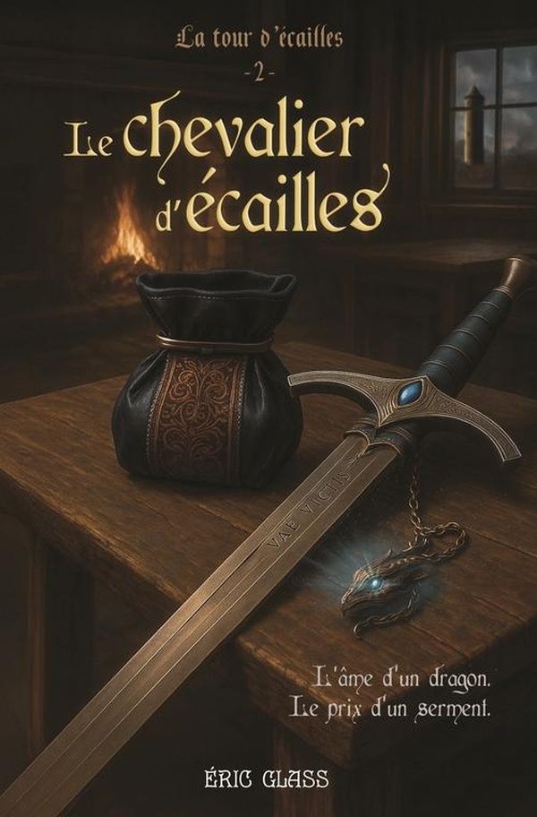 Couverture du livre « Le chevalier d'écailles » de Éric Glass, librairie Les Contes Infusés à Corte
