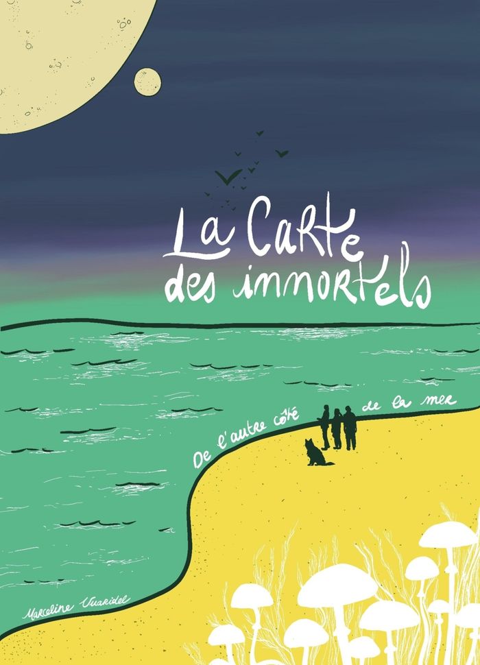Couverture du livre « De l'autre côté de la mer » de Marceline Vuaridel, librairie Les Contes Infusés à Corte