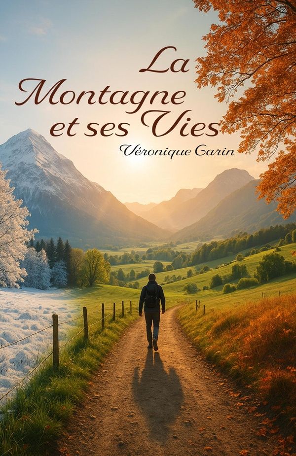 Couverture du livre « LA MONTAGNE ET SES VIES » de Veronique Garin, librairie Les Contes Infusés à Corte