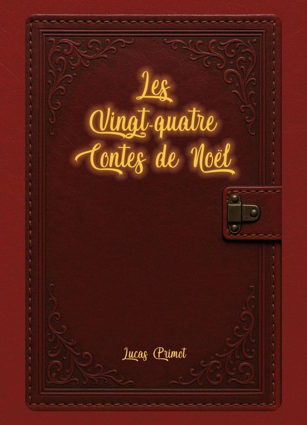 Couverture du livre « Les vingt-quatre contes de Noël » de Lucas Primot, librairie Les Contes Infusés à Corte
