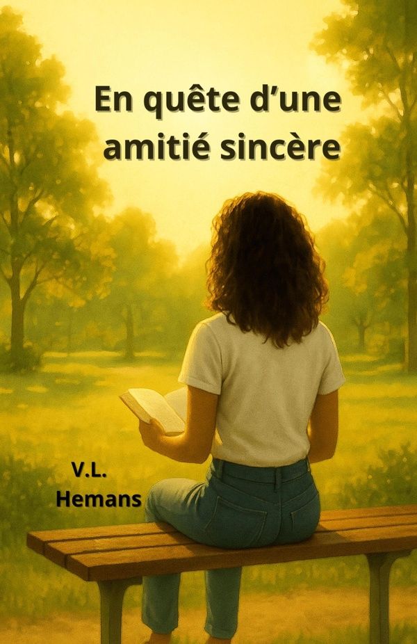 Couverture du livre « EN QUETE D'UNE AMITIE SINCERE » de V.L. Hemans, librairie Les Contes Infusés à Corte