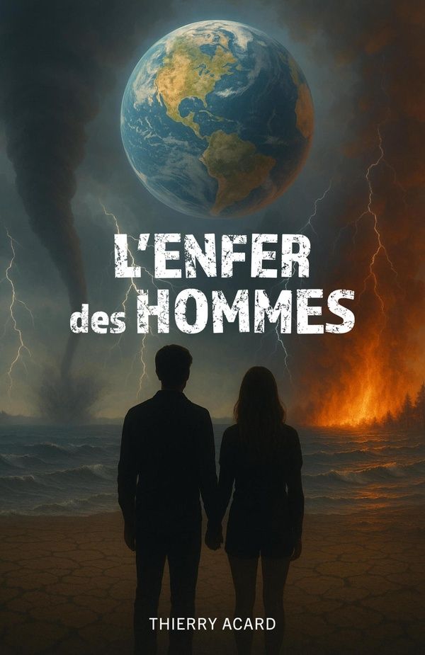 Couverture du livre « L'enfer des hommes » de Thierry Acard, librairie Les Contes Infusés à Corte