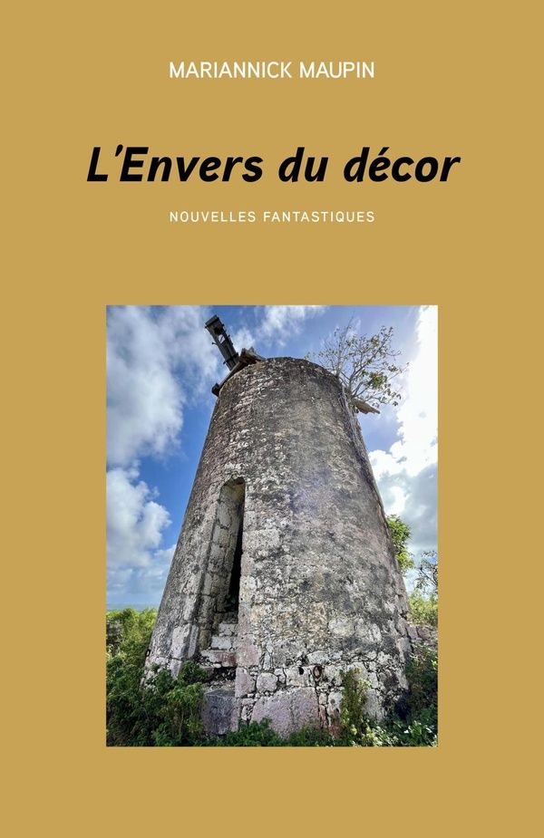 Couverture du livre « L'Envers du décor : nouvelles fantastiques » de Mariannick Maupin, librairie Les Contes Infusés à Corte