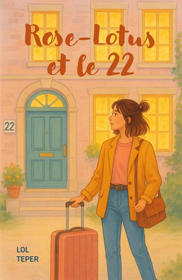 Couverture du livre « Rose-Lotus et le 22 » de Lol Teper, librairie Les Contes Infusés à Corte