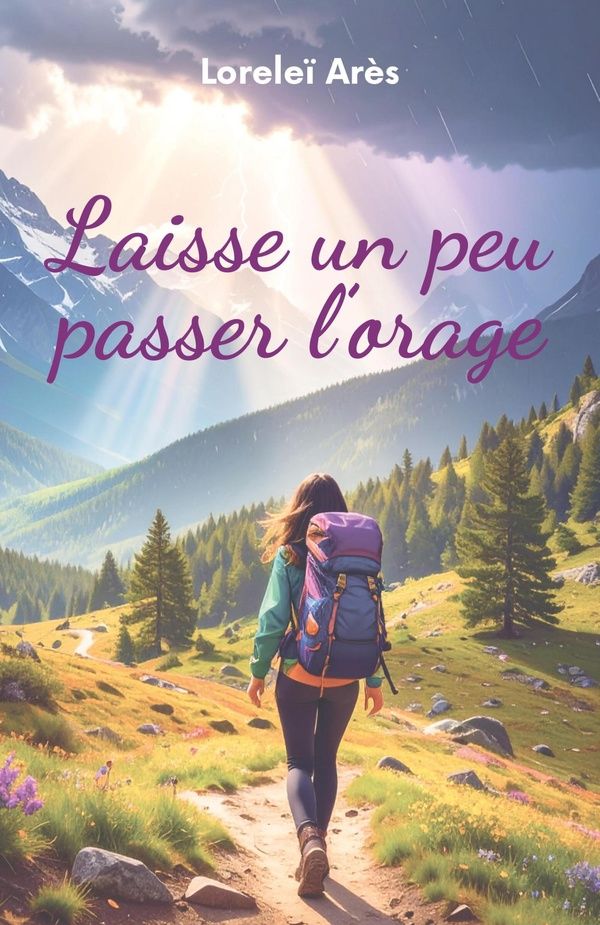 Couverture du livre « Laisse un peu passer l'orage » de Loreleï Arès, librairie Les Contes Infusés à Corte