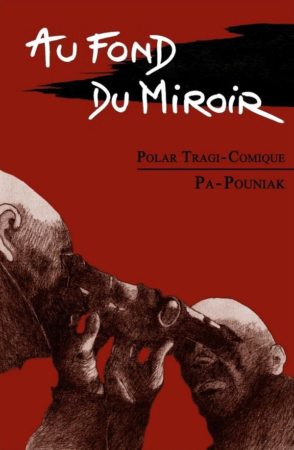 Couverture du livre « Au fond du miroir » de Pa - Pouniak, librairie Les Contes Infusés à Corte