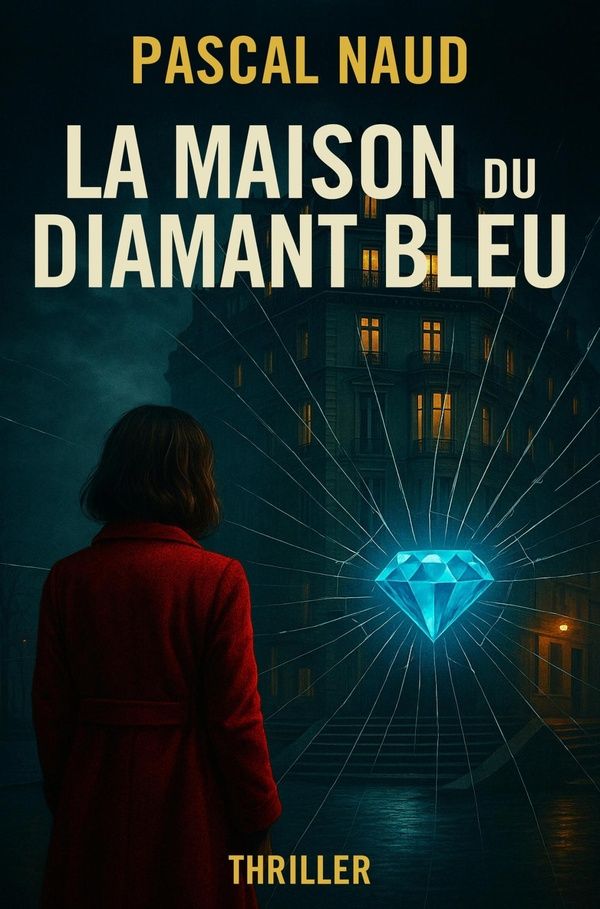Couverture du livre « LA MAISON DU DIAMANT BLEU » de Pascal Naud, librairie Les Contes Infusés à Corte