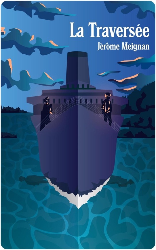 Couverture du livre « La Traversée » de Jerôme Meignan, librairie Les Contes Infusés à Corte