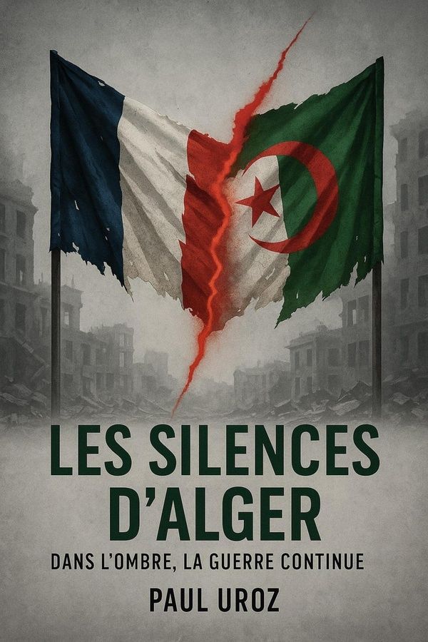 Couverture du livre « Les silences d'Alger : dans l'ombre, la guerre continue », librairie Les Contes Infusés à Corte