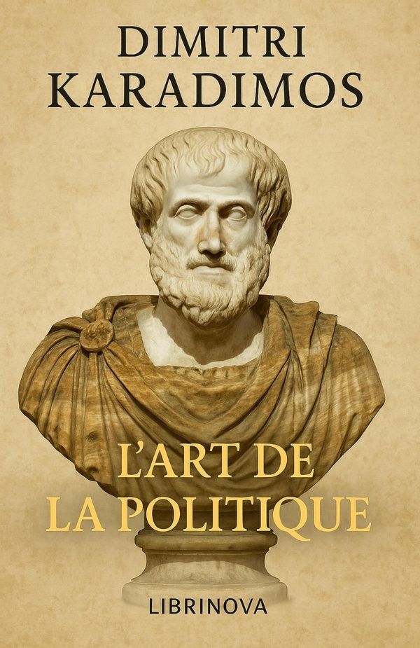 Couverture du livre « L'ART DE LA POLITIQUE » de Dimitri Karadimos, librairie Les Contes Infusés à Corte