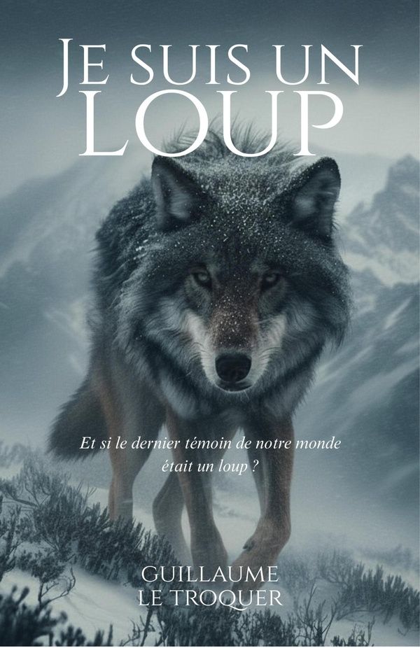 Couverture du livre « JE SUIS UN LOUP » de Le Troquer Guillaume, librairie Les Contes Infusés à Corte