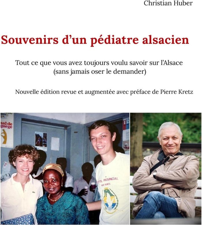 Couverture du livre « SOUVENIRS D'UN PEDIATRE ALSACIEN - TOUT CE QUE VOUS AVEZ TOUJOURS VOULU SAVOIR SUR L'ALSACE (SANS JA », librairie Les Contes Infusés à Corte