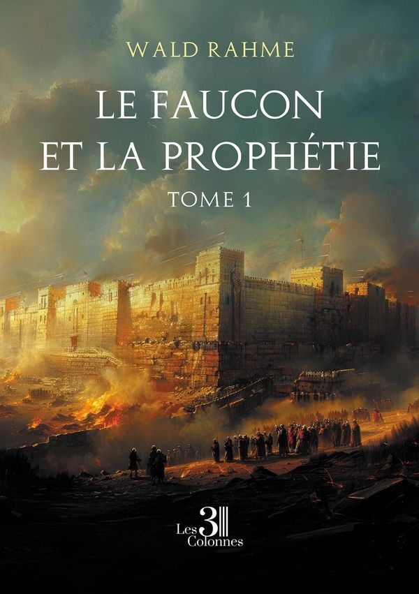 Couverture du livre « Le faucon et la prophétie », librairie Les Contes Infusés à Corte