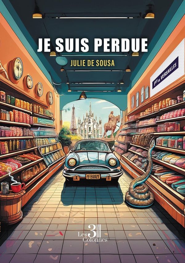 Couverture du livre « Je suis perdue » de Julie de Sousa, librairie Les Contes Infusés à Corte