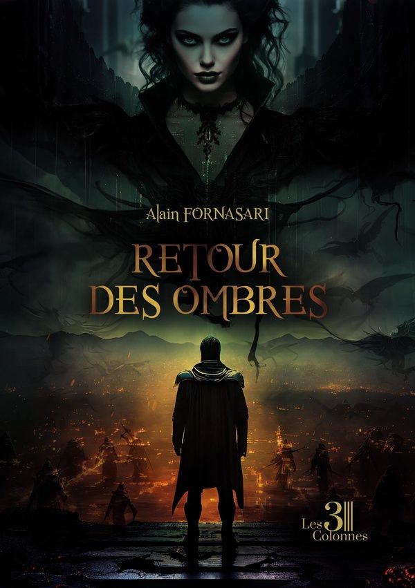 Couverture du livre « Retour des ombres » de Alain Fornasari, librairie Les Contes Infusés à Corte