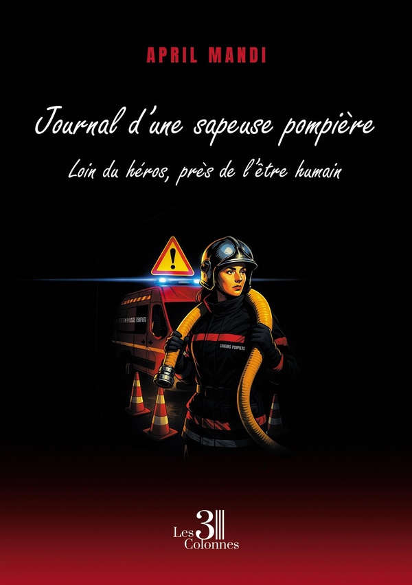 Couverture du livre « JOURNAL D'UNE SAPEUSE POMPIERE - LOIN DU HEROS, PRES DE L'ETRE HUMAIN », librairie Les Contes Infusés à Corte