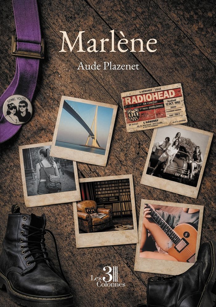 Couverture du livre « Marlène » de Aude Plazenet, librairie Les Contes Infusés à Corte