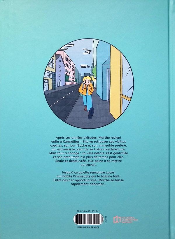 Quatrième de couverture de « Retour à Carmélites »