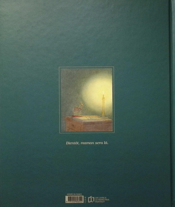 Quatrième de couverture de « Le baiser du soir »