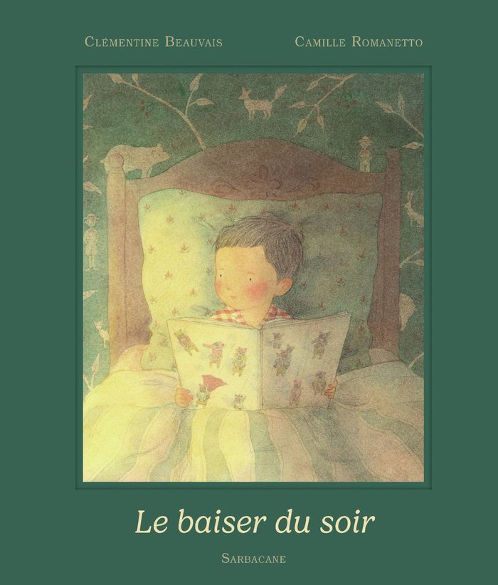 Couverture du livre « Le baiser du soir » de Clémentine Beauvais, librairie Les Contes Infusés à Corte