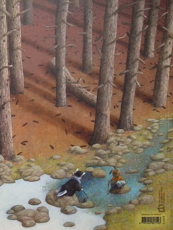 Quatrième de couverture de « Les lapins peintres »